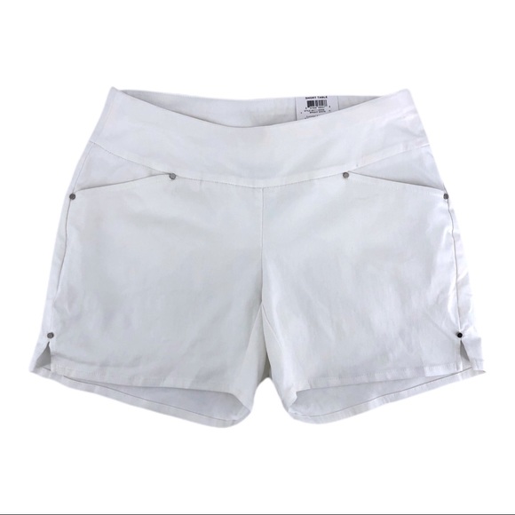 INC International Concepts Pants - INC International Concepts White Mid-Rise Curvy Shorts, NWT